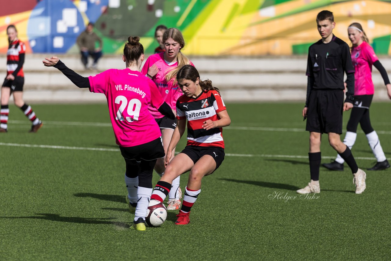 Bild 287 - wCJ Altona 93 - VfL Pinneberg : Ergebnis: 5:1